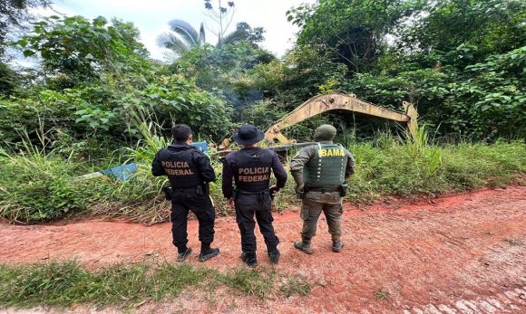 Polícia Federal e Ibama desmobilizam em Altamira, garimpo ilegal em Terra Indígena