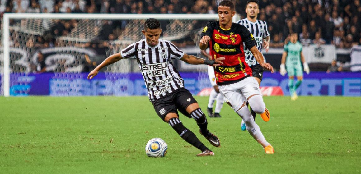 Ceará abre vantagem sobre Sport na final da Copa do Nordeste