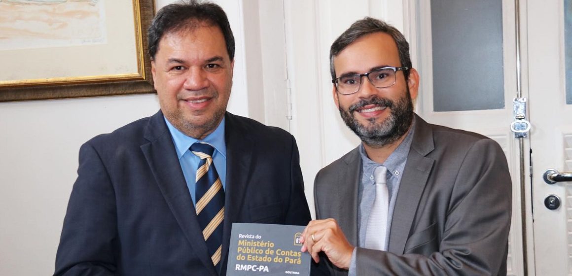 Chicão recebe o Procurador-Geral de Contas