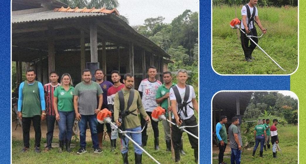 Prefeitura de Bagre realiza manutenção do Parque Ambiental da cidade