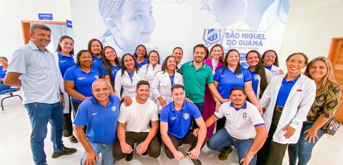 Prefeitura de São Miguel do Guamá entrega mais uma Unidade Básica de Saúde e Praça