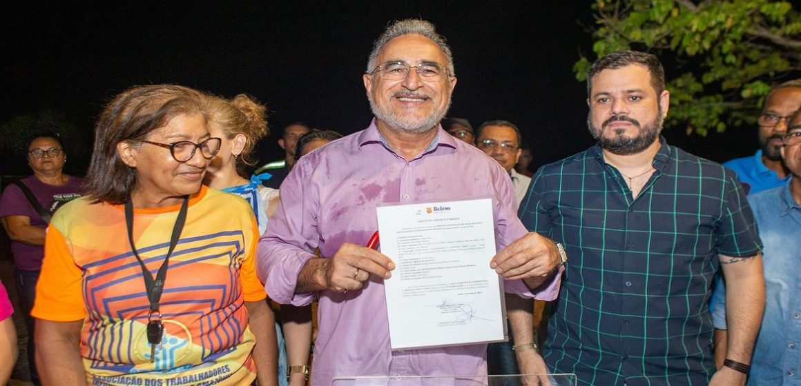 Edmilson anuncia que a orla de Belém terá cara nova