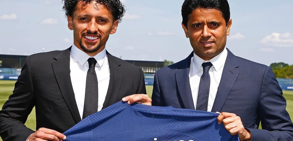 PSG e Marquinhos anunciam renovação de contrato até 2028