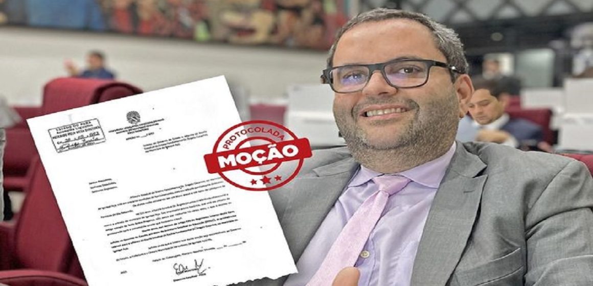 Erick Monteiro solicita reforma de escola em Igarapé-Açú