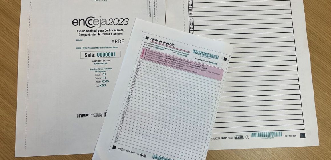Inscrições para o Encceja 2023 já estão abertas