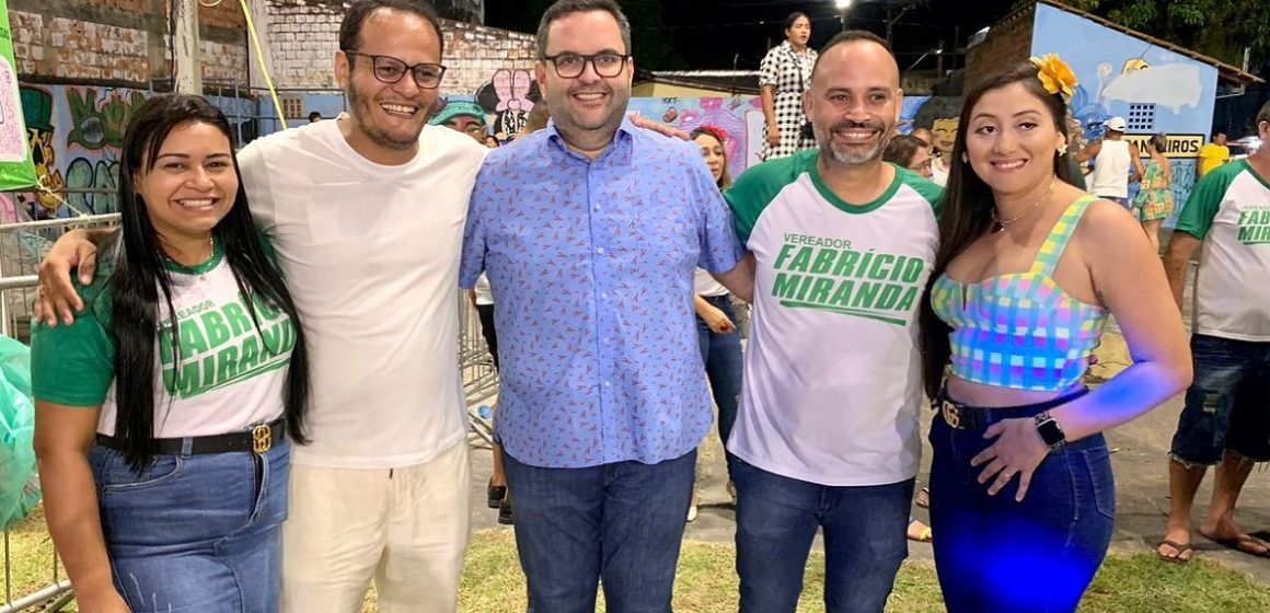 Erick Monteiro prestigia forró em Ananindeua