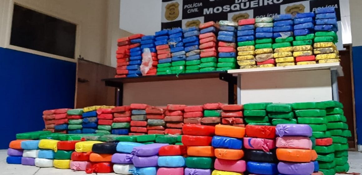 Em 4 anos, mais de 30 toneladas de drogas foram apreendidas no Pará