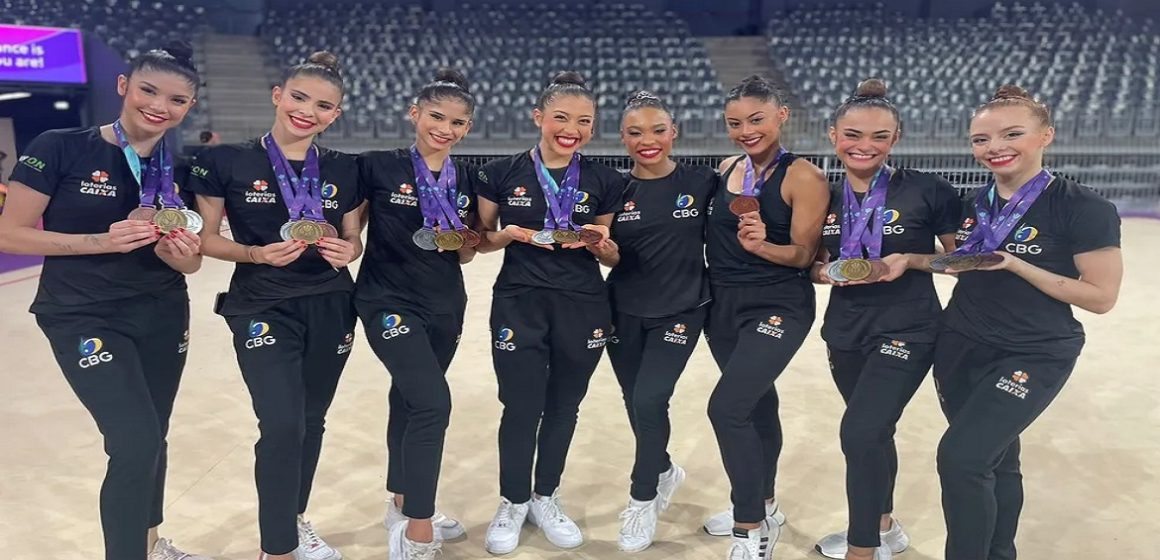 Copa do Mundo de ginástica rítmica consagra ouro para o Brasil
