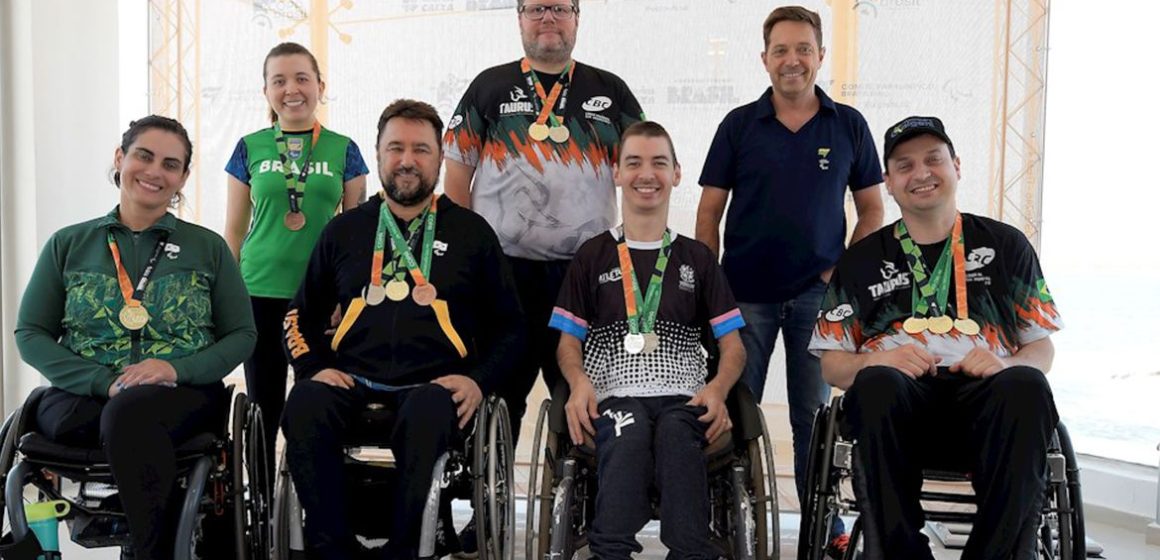 Antes do Mundial, seleção domina Copa Brasil de tiro paralímpico