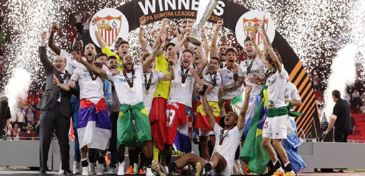 sevilla_fc_v_as_roma_-_uefa_europa_league_final_2022_23 Uefa e Conmebol criam novo torneio entre os campeões