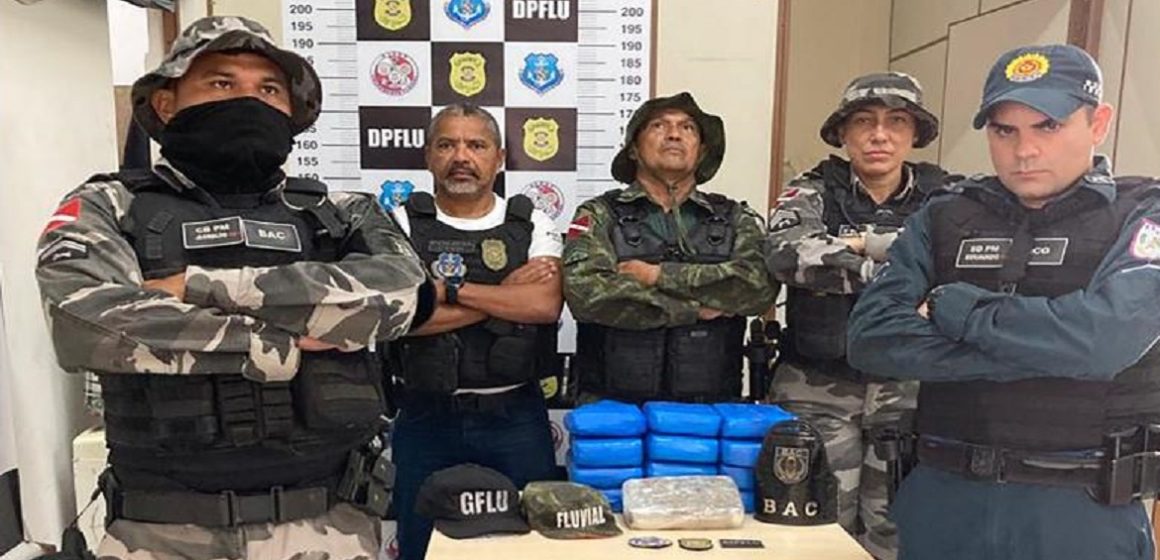 Em Abaetetuba, órgãos de segurança apreendem 13 tabletes de drogas avaliadas em quase R$ 400 mil
