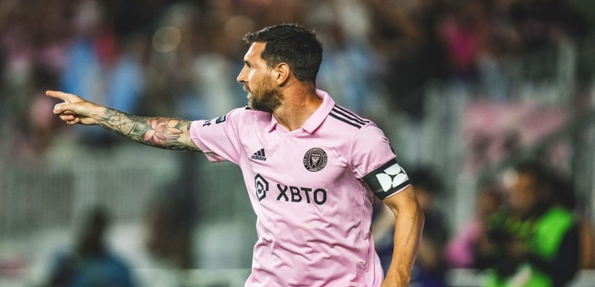 Messi empolga técnico do Inter Miami ao fazer mais gols