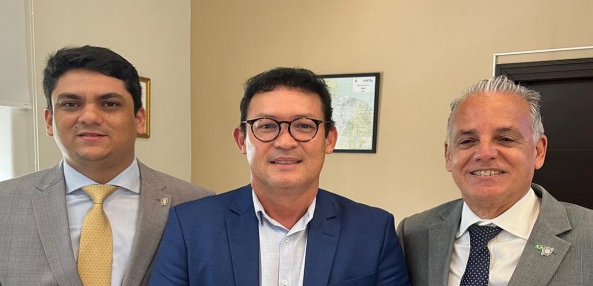 Renato Ogawa visita novo Presidente da Companhia e novo Diretor de Gestão Portuária