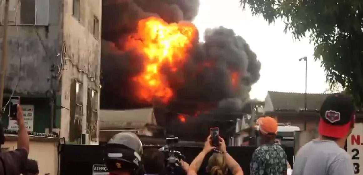 Em Icoaraci, incêndio atinge fábrica a partir de tanque de combustível