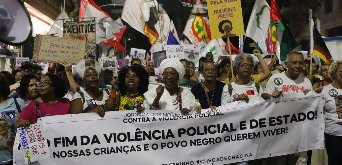 Movimento negro protesta em todo o país contra violência policial