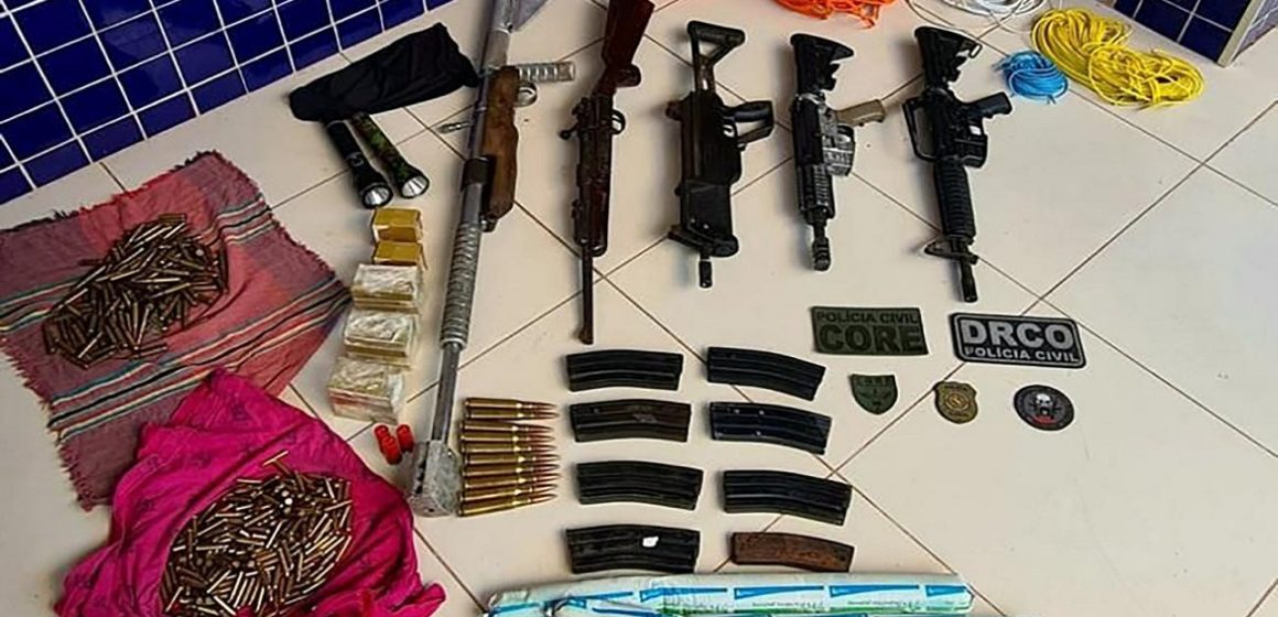 Dois envolvidos em roubo a banco e a carros-fortes são presos pela Polícia Civil do Pará