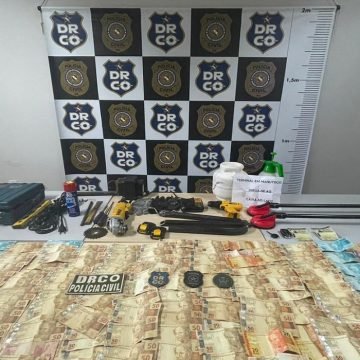 Polícia Civil prende investigados por furtos a bancos em Colares e Acará