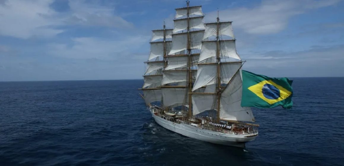 Belém recebe neste final de semana o ‘Cisne Branco’: navio-veleiro da Marinha para visitação pública