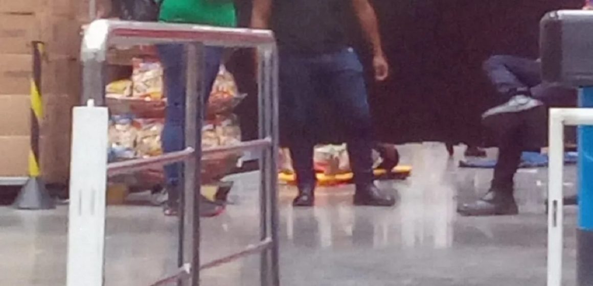 Em Ananindeua, homem morre engasgado dentro de supermercado