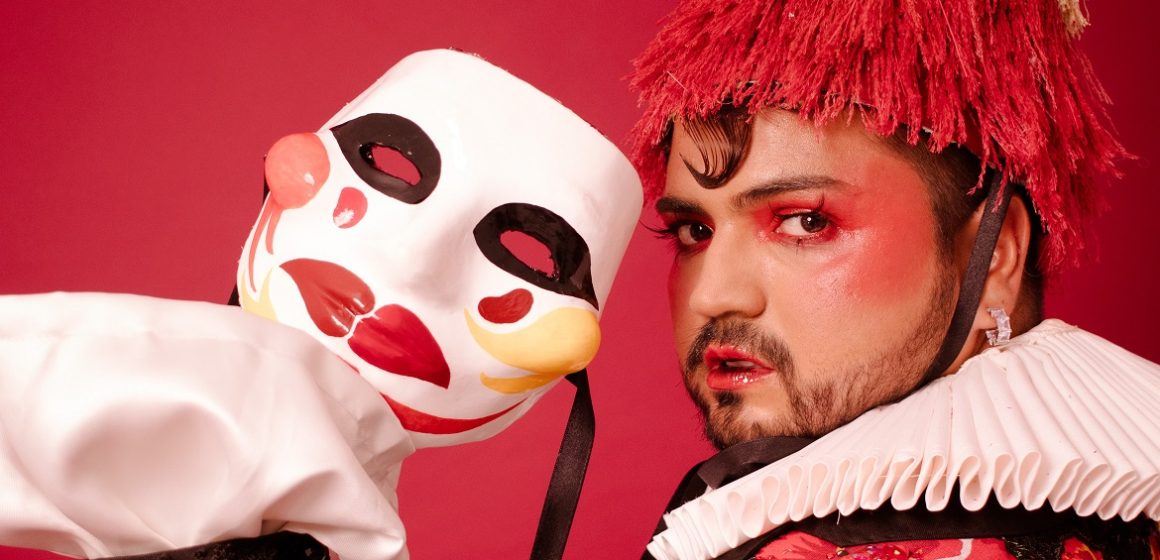 Mascarados Fobó, de Óbidos, ‘brilham’ em Halloween de celebridades, em São Paulo