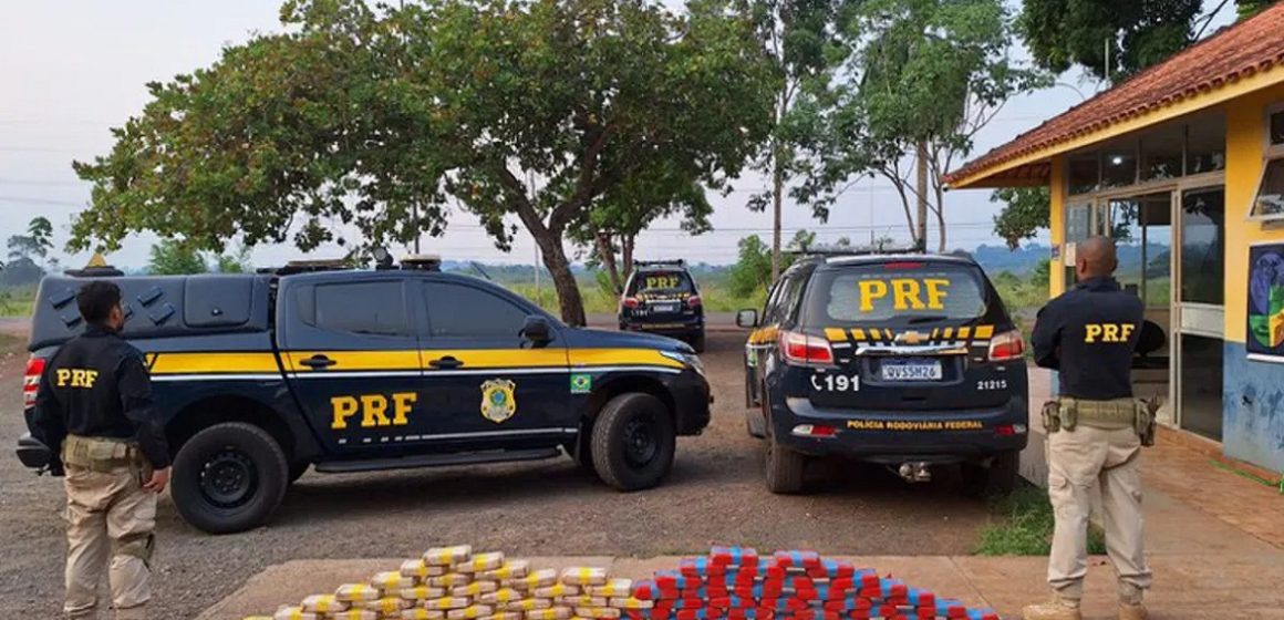 Em Altamira, Polícia Rodoviária Federal apreende 110 kg de crack