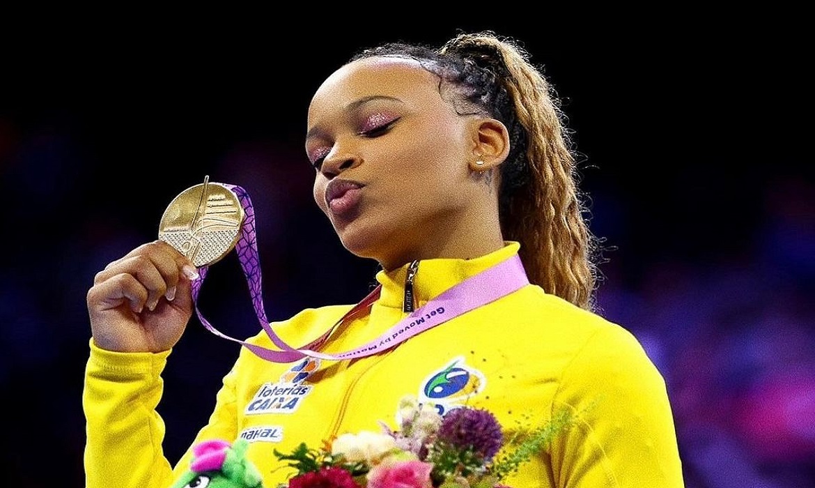 Brasileira Rebeca Andrade é ouro no Mundial de Ginástica 2023 - Bacana.news  Notícias do Pará