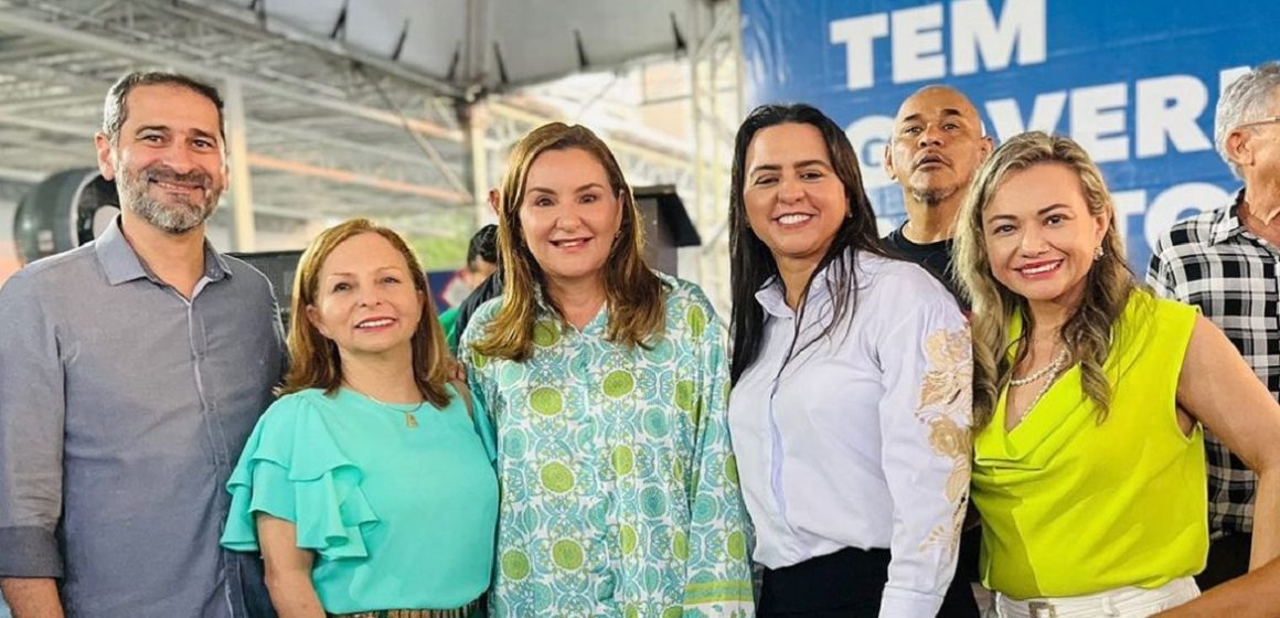 Renata Coelho na entrega do Ciretran de Ananindeua