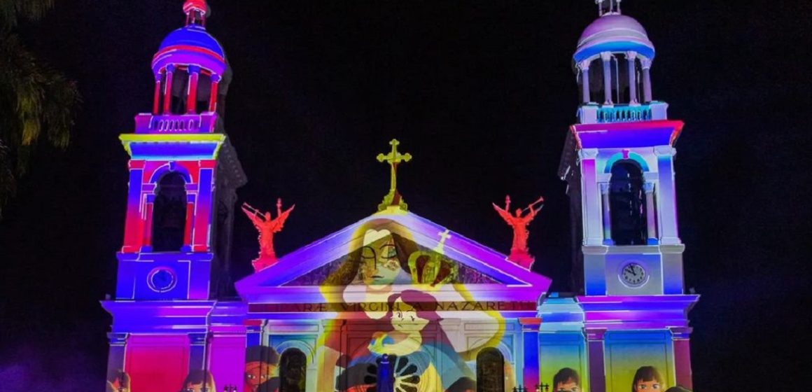 Círio 2023 encerra com “Cores, Sons e Sensações”: Basílica recebe super projeção de videomapping
