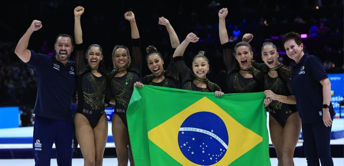 Ginástica Artística: Brasil é prata na disputa de equipes femininas