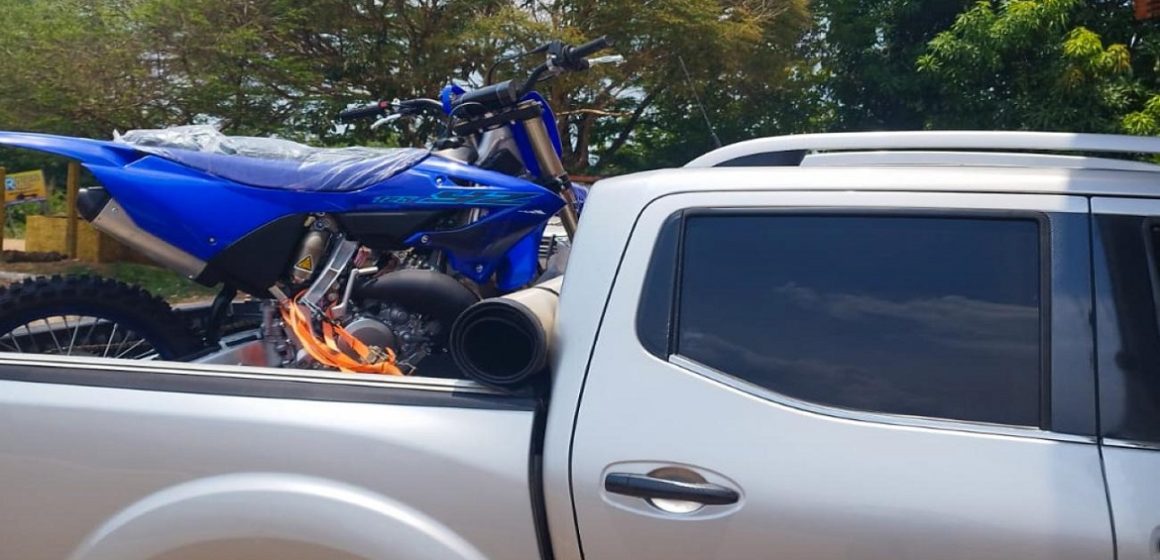 Motocicleta avaliada em mais de R$ 50 mil é apreendida em Conceição do Araguaia