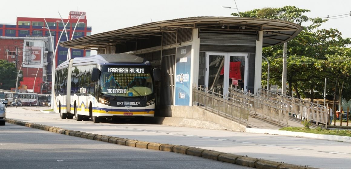 Atividades são paralisadas por rodoviários das estações do BRT de Belém nesta quarta