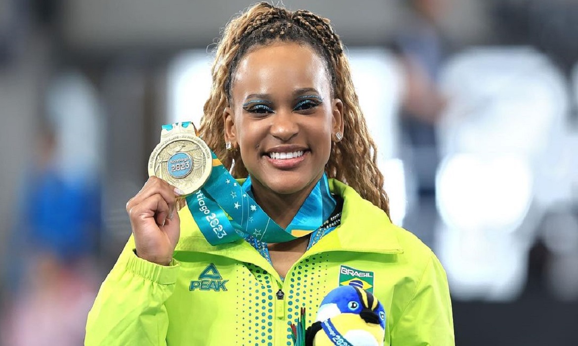 Brasileira Rebeca Andrade é ouro no Mundial de Ginástica 2023 - Bacana.news  Notícias do Pará