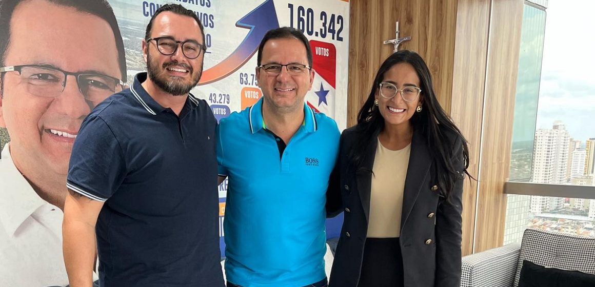 Junior Ferrari recebe lideranças em prol do Pará
