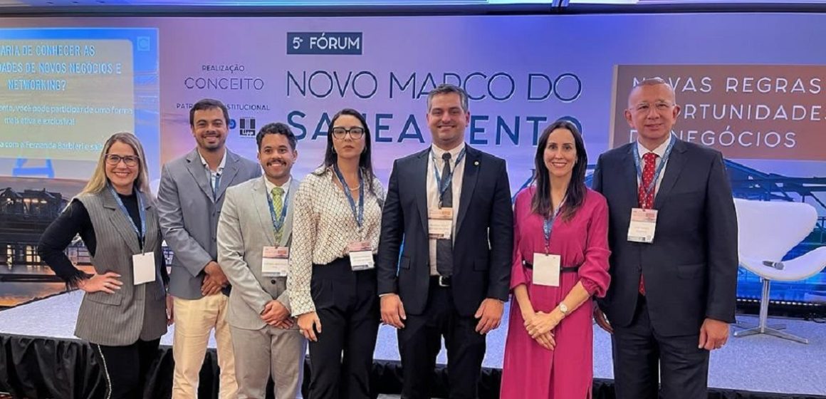 José Fernando participa do 5º Fórum do Novo Marco do Saneamento