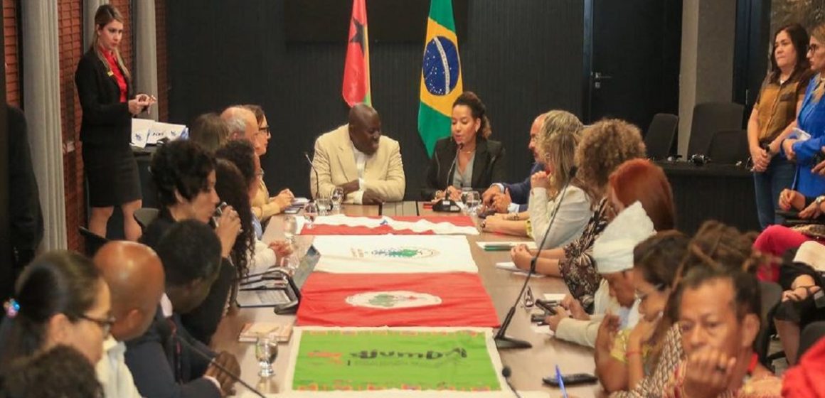 Lívia Duarte reúne com o prefeito de Bissau