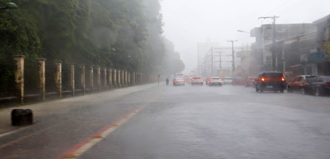 Pará está sob aviso de chuva intensa esta semana