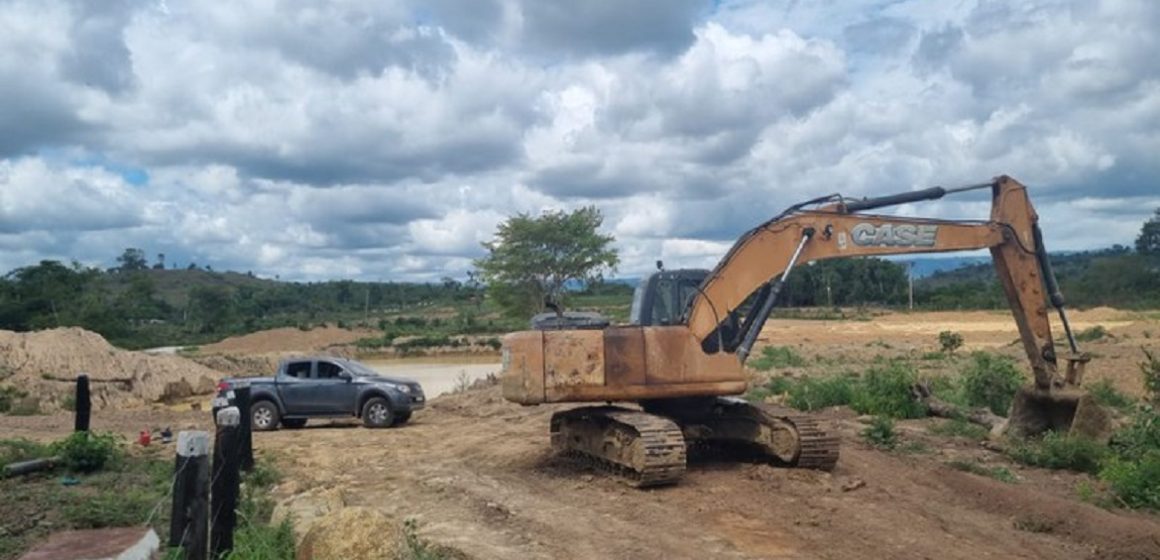 Em Canaã dos Carajás, operação federal destrói maquinário avaliado em R$ 2,2 milhões em garimpos ilegais de ouro