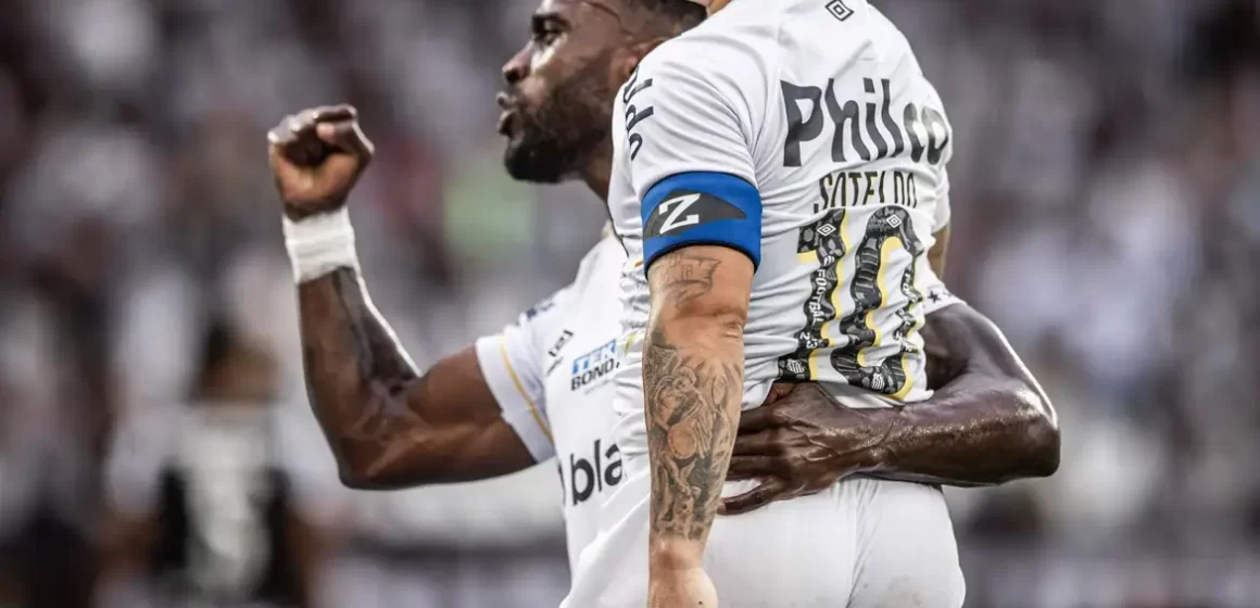 Santos arrranca empate com Botafogo, que chega a 8 jogos sem vencer