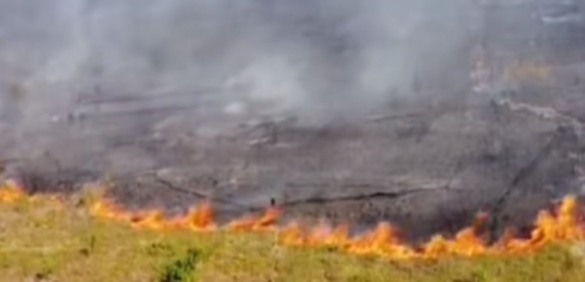 Prefeitura de Oeiras do Pará informa que foi controlado o incêndio de grande proporção que afetava cidade