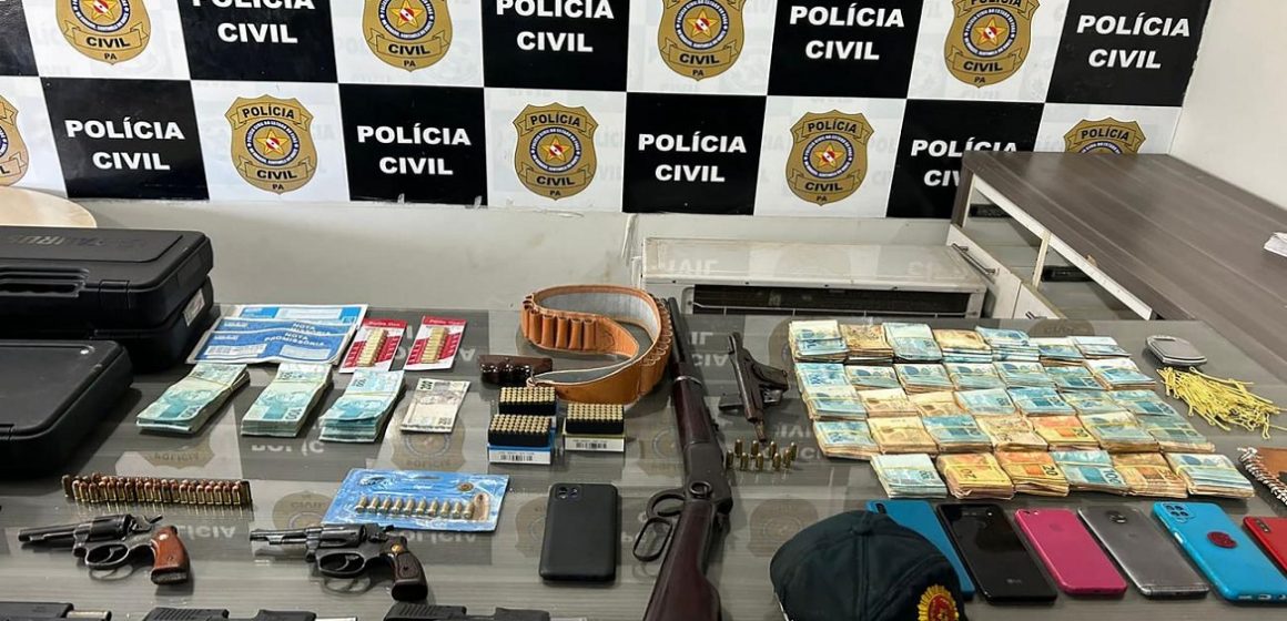 Polícia Civil prende duas pessoas em Santarém e acaba com comércio ilegal de arma de fogo