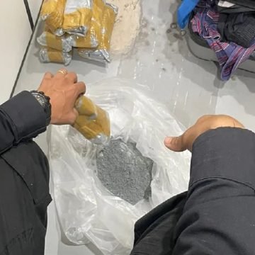 Polícia Federal apreende no aeroporto de Belém material altamente inflamável em mala