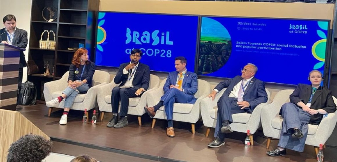 Edmilson apresenta na COP28 o que está sendo feito para a COP 30 em Belém