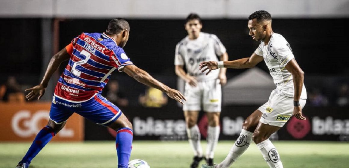 Santos perde para o Fortaleza e é rebaixado à Segunda Divisão