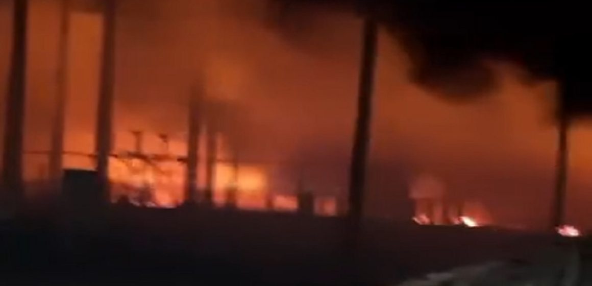 Em Salinas, incêndio atinge subestação da Equatorial Energia após curto circuito