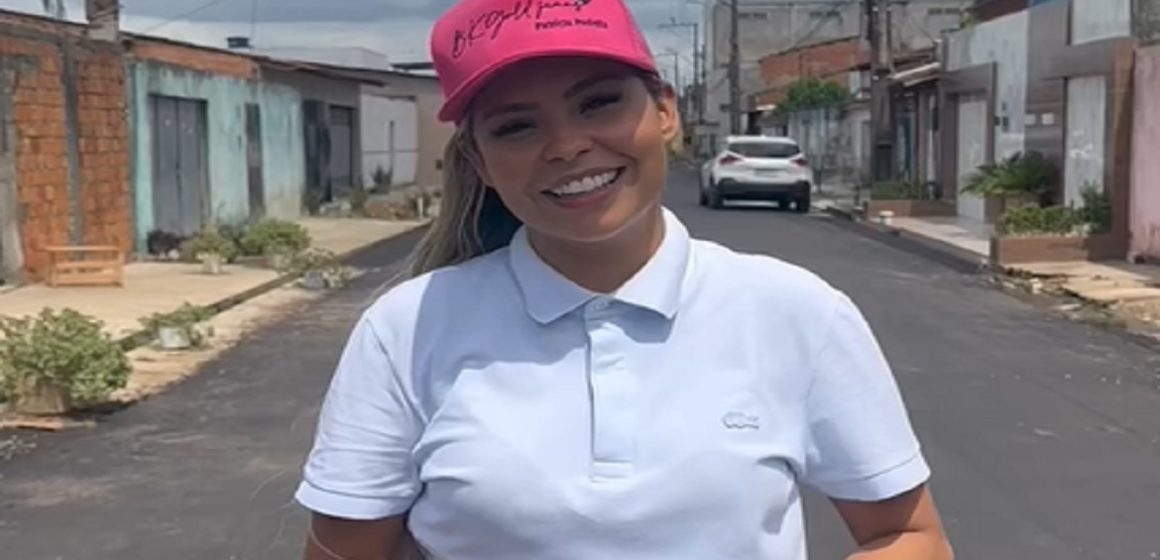 Prefeita Patrícia acompanha obras no conjunto Nova Marituba