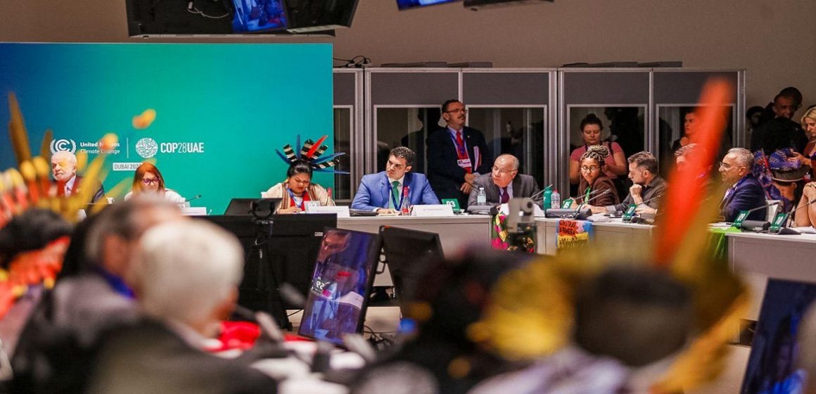 Helder ressalta na COP 28 a participação da sociedade civil em diálogos sobre a mudança do clima
