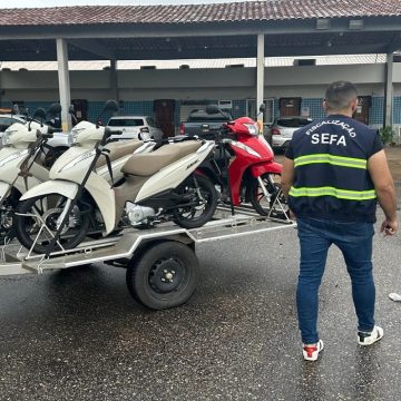 Quatro motocicletas são apreendidas no Araguaia