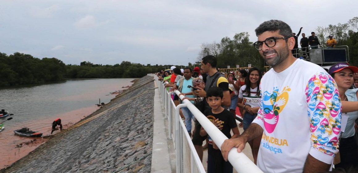 Mais de 45 mil pessoas participam da programação de inauguração da Orla de Ananindeua