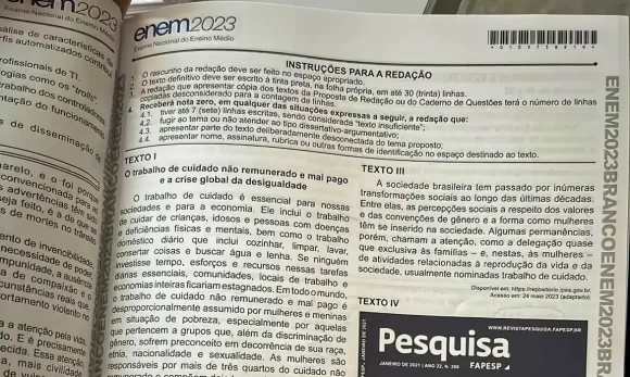 PF investiga vazamento da redação do Enem 2023 em redes sociais