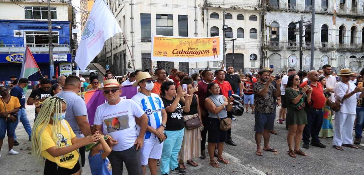 Ato lembra Revolução da Cabanagem em Belém